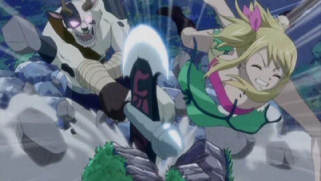 Natsu vs. Yuka the Wave User