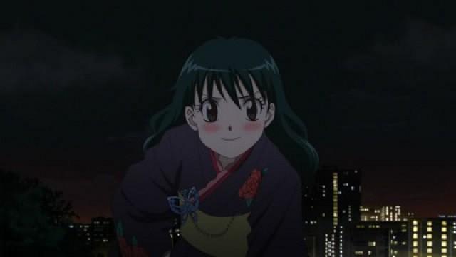 A Yukata-Clad Mahiru at the Fireworks Display