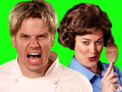 Behind the Scenes - Gordon Ramsay vs Julia Child pt. 1