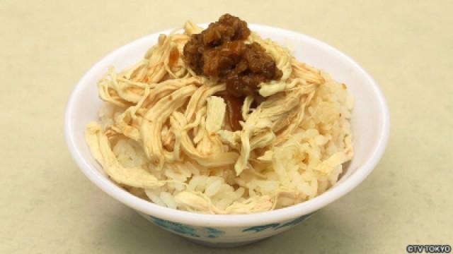 Chicken Rice and Soupless Noodles of Yongle Market, Taipei, Taiwan