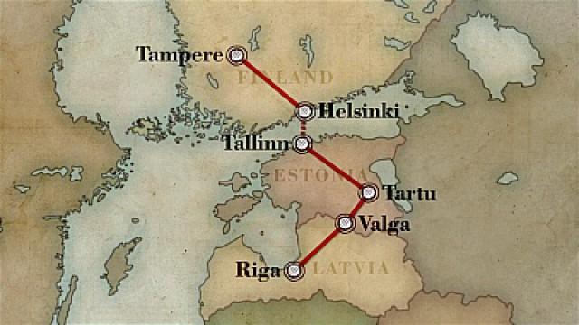 Riga to Tampere