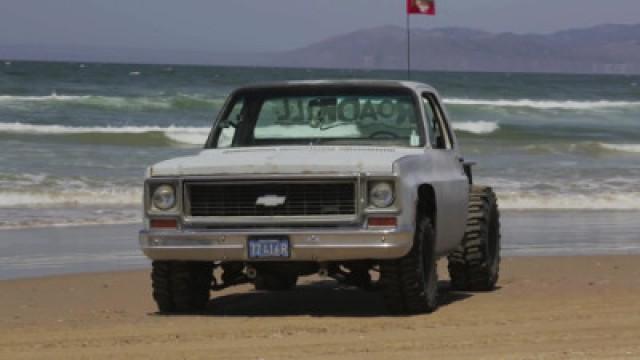 Muscle Truck vs. Baja Bug! 1974 Chevy C10 Battles Fred's Volkswagen Baja Bug