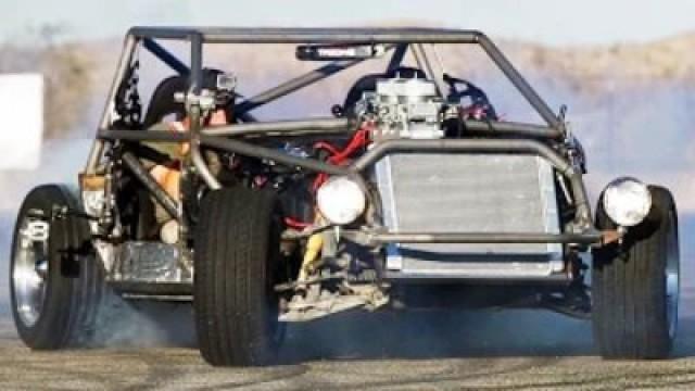 1985 C4 Corvette-Kart vs. 2014 Lingenfelter C7!