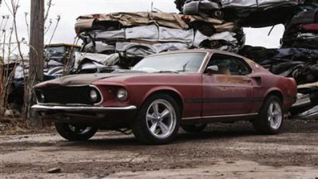 Junkyard-Rescue 1968 Mustang Mach 1!