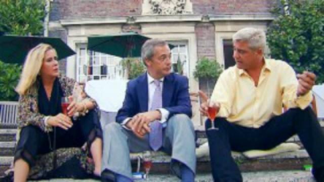 Steph and Dom Meet Nigel Farage