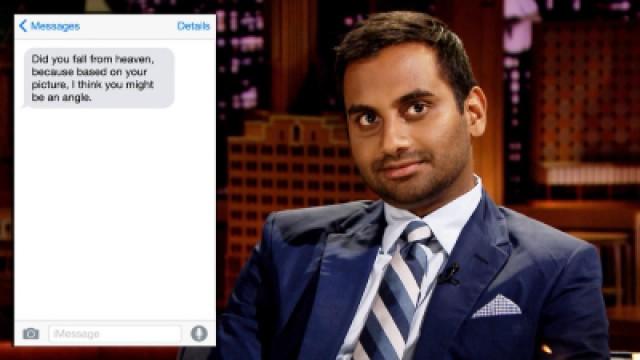 Aziz Ansari, Carla Gugino, Jeff Dye, Chad Smith