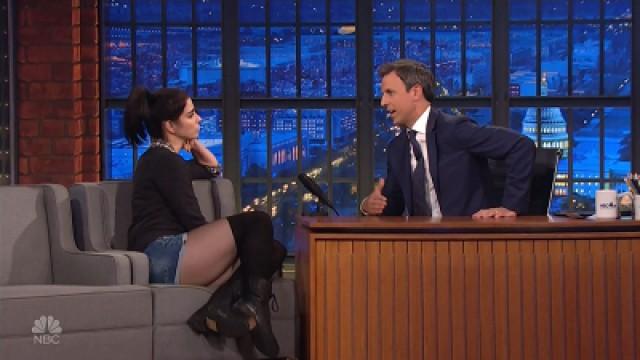 Sarah Silverman, Jake Tapper