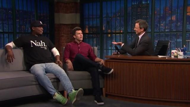 Colin Jost, Michael Che, Leslie Jones, Brian Knappenberger