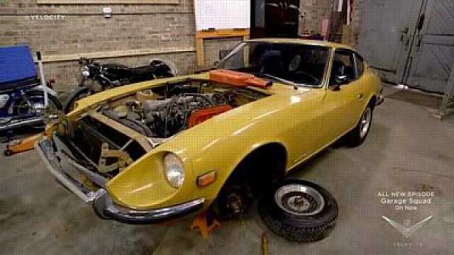 Disheveled Datsun