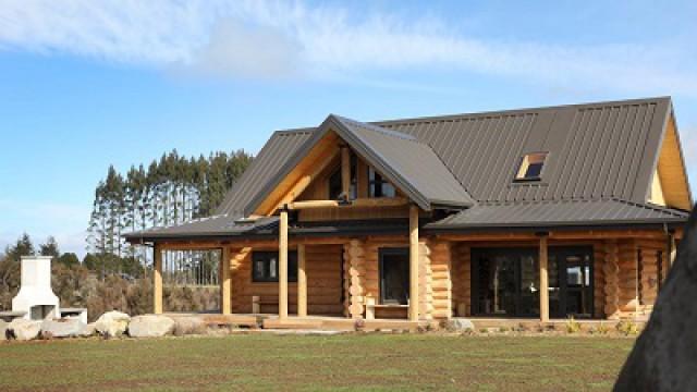 Mount Ruapehu: Log Home