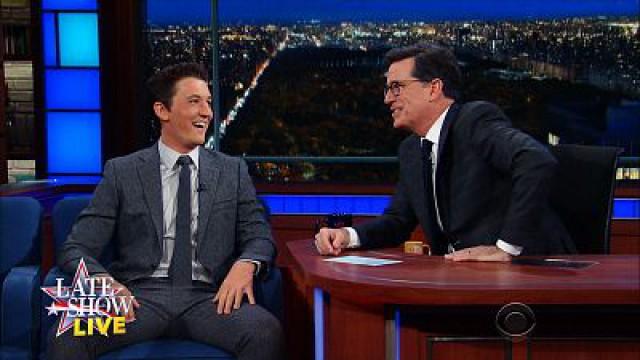 Miles Teller, Neil deGrasse Tyson, Triumph the Insult Comic Dog