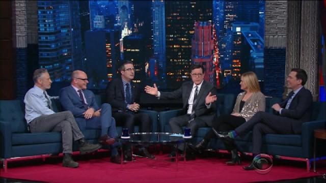 Jon Stewart, Samantha Bee, John Oliver, Ed Helms, Rob Corddry