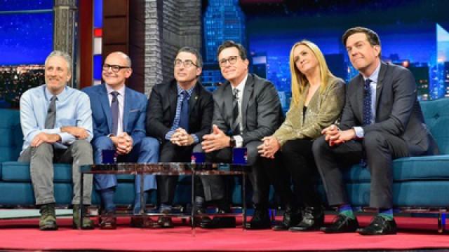 Jon Stewart & Stephen Colbert Reunite with Old Friends