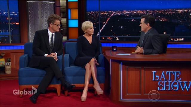 Joe Scarborough, Mika Brzezinski, Andy Serkis