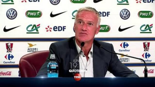 Didier Deschamps souhaite bonne chance à Quotidien