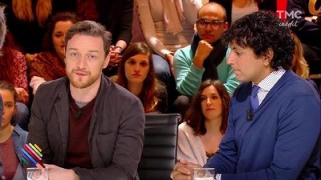 Avec James McAvoy et M. Night Shyamalan