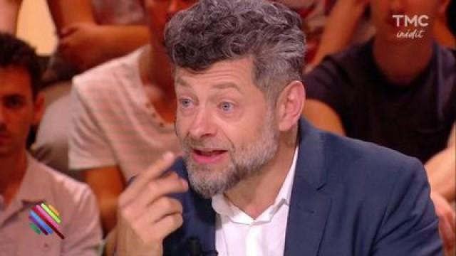 Avec Andy Serkis