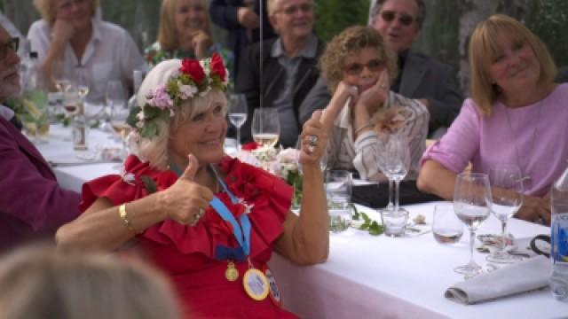 Sång och kärlek på Christinas 80-årsfest