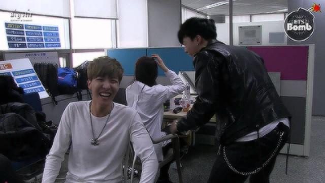 angry j-hope LOL