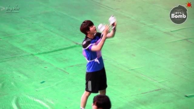 Cheerleader jin with ARMY Bomb ─○