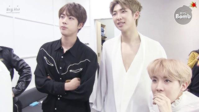 Jin, RM and j-hope Monitoring Time