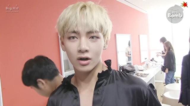 V's monitoring After Show Music Core Stage