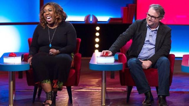 Chizzy Akudolu, Charlie Higson, Kate Williams and Tom Allen (1/5)