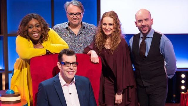 Chizzy Akudolu, Charlie Higson, Kate Williams and Tom Allen (4/5)