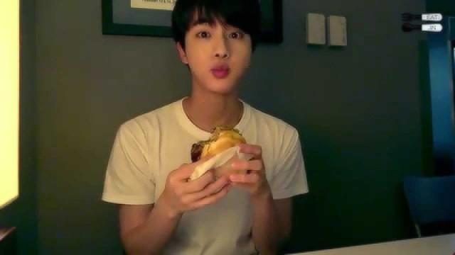 150813 밥 먹는 김석진