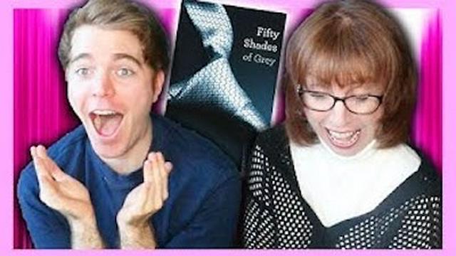 50 SHADES OF GREY CHALLENGE with MY MOM!