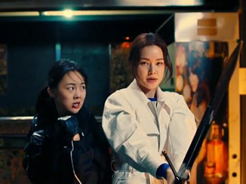 Kyeong Seon and Seung Ah Entering the Lair of Anton