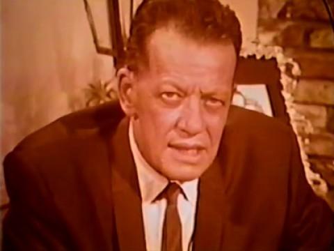 William Talman Anti-Smoking Message