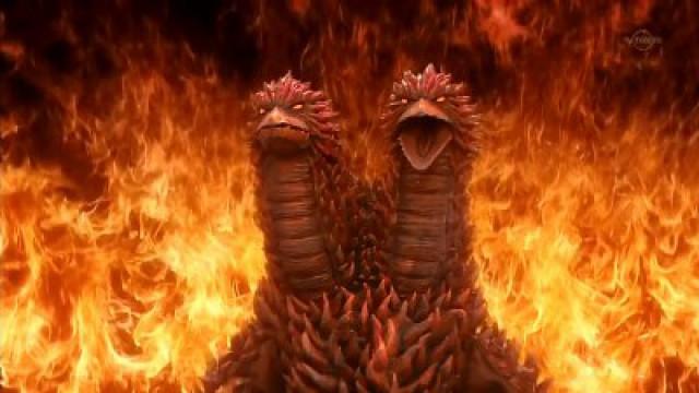 The Twin-Headed Flame Beast