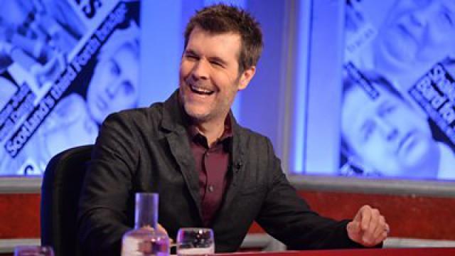 Rhod Gilbert, Andy Hamilton, Baroness Warsi