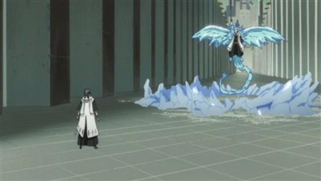 For the Sake of the Believers! Byakuya vs. Hitsugaya!