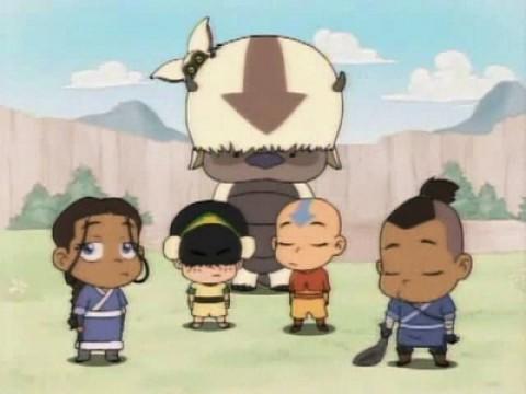 Avatar Super Deformed Shorts (Bending Battle)