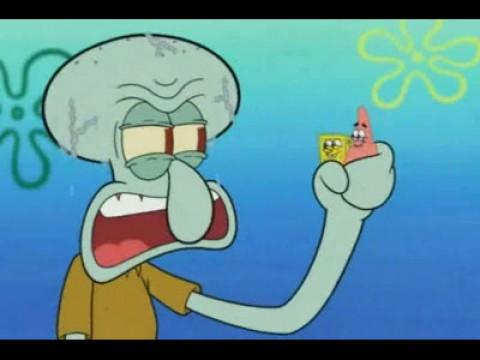 Giant Squidward