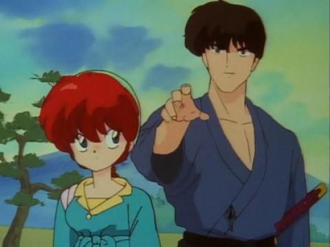 Ranma and Kuno's... First Kiss