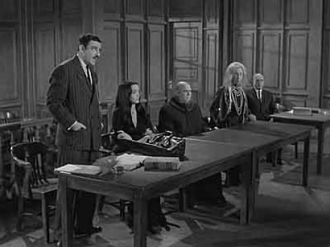 The Addams Family in Court