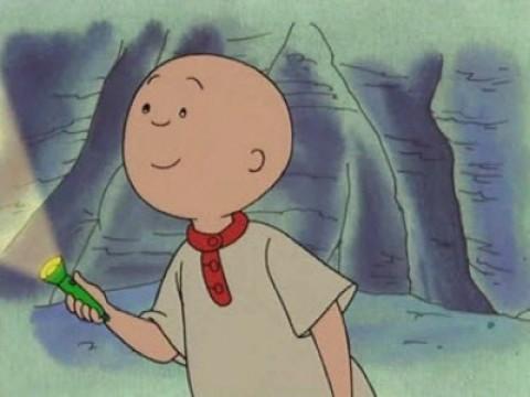 Caillou's Hiding Place