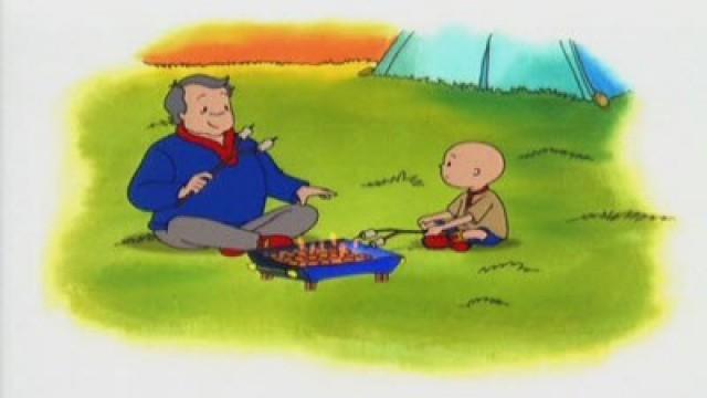 Caillou Goes Camping