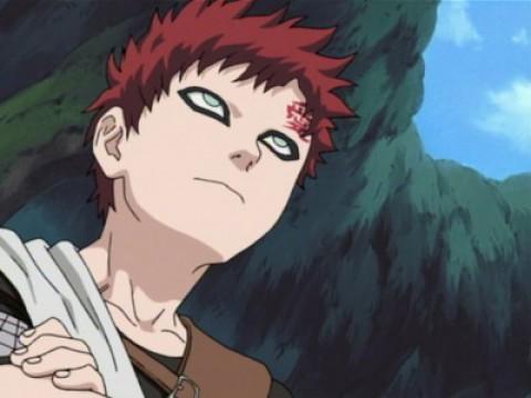 Akamaru Trembles: Gaara's Cruel Strength!