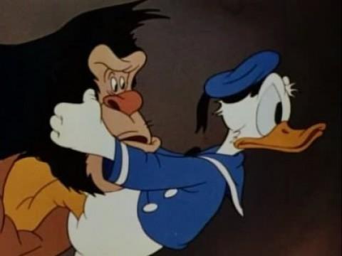 Donald Duck and the Gorilla