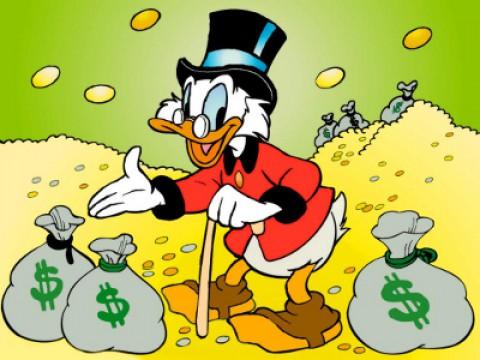 Scrooge McDuck and Money