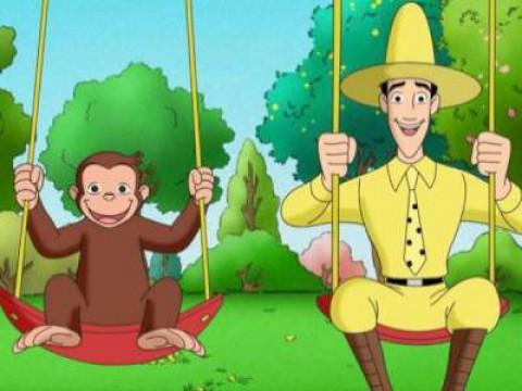 Curious George Swings Into Spring