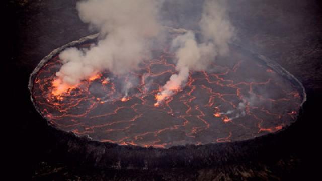 Man vs. Volcano