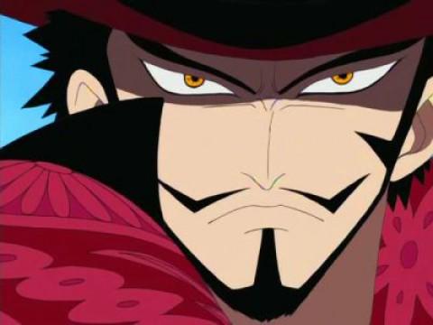 Hawk-Eye Mihawk! The Great Swordsman Zoro Falls at Sea!