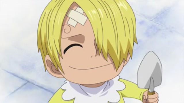 Sora's Wish! Germa's Failure, Sanji