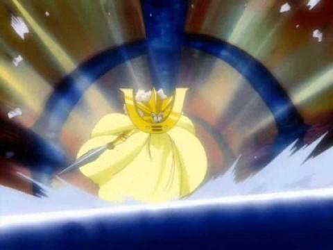 Aim for the brain! Roaring Faudo. Desperate re-entry.