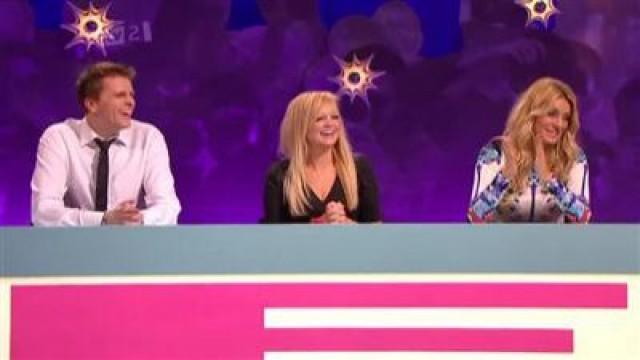 Tess Daly, Danny Dyer, Jake Humphrey, Emma Bunton